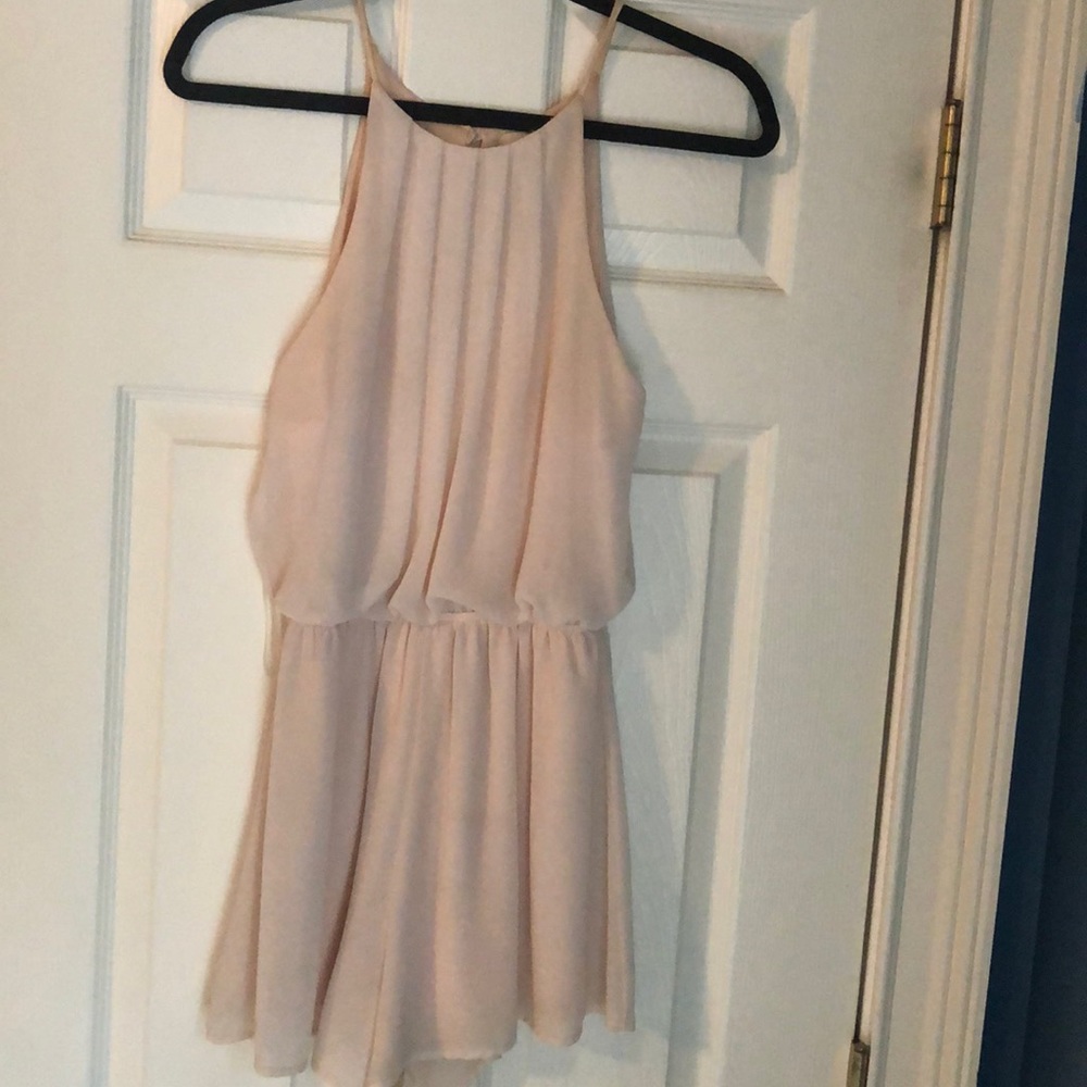 Lush Light Pink Romper